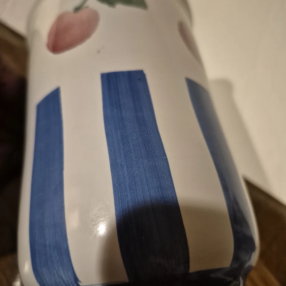 Pier 1 Handpainted Ceramic Vase
